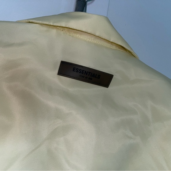 Essentials Nylon button front jacket - Picture 3 of 5